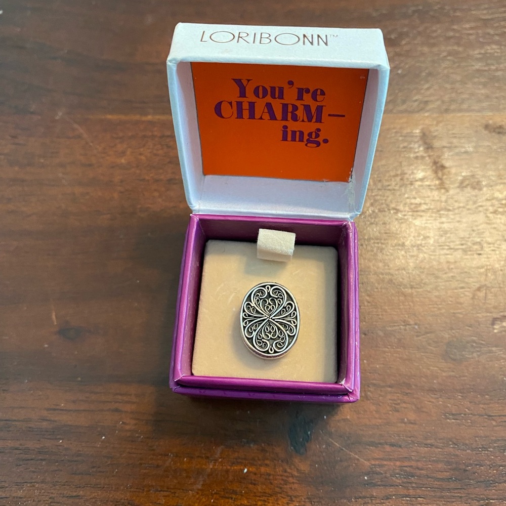 Lori Bonn Sterling Silver slide charm
